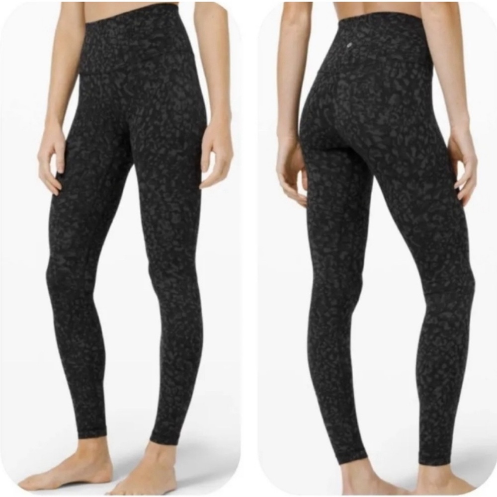 Lululemon Align Legging - Wild Thing Deep Camo coal multi